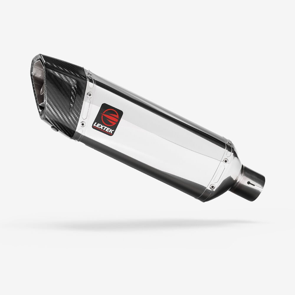 Lextek Polished Stainless Steel SP4 Exhaust Silencer 51mm - Image 5