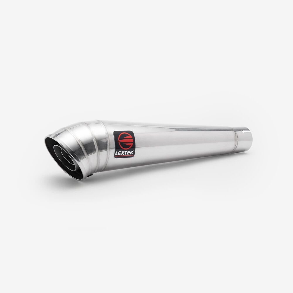 Lextek Stainless Steel MP4 Megaphone (Moto GP Style) Exhaust Silencer 300mm 51mm - Image 2