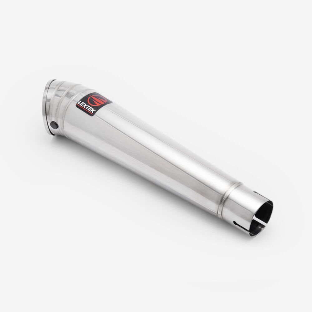 Lextek Stainless Steel MP4 Megaphone (Moto GP Style) Exhaust Silencer 300mm 51mm - Image 3