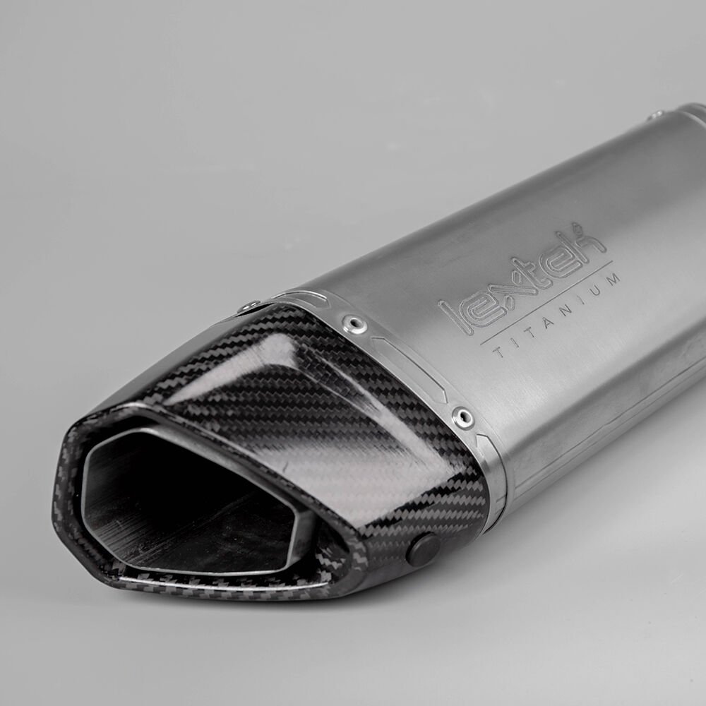 Lextek Titanium ST3 Exhaust Silencer 300mm 60mm - Image 2