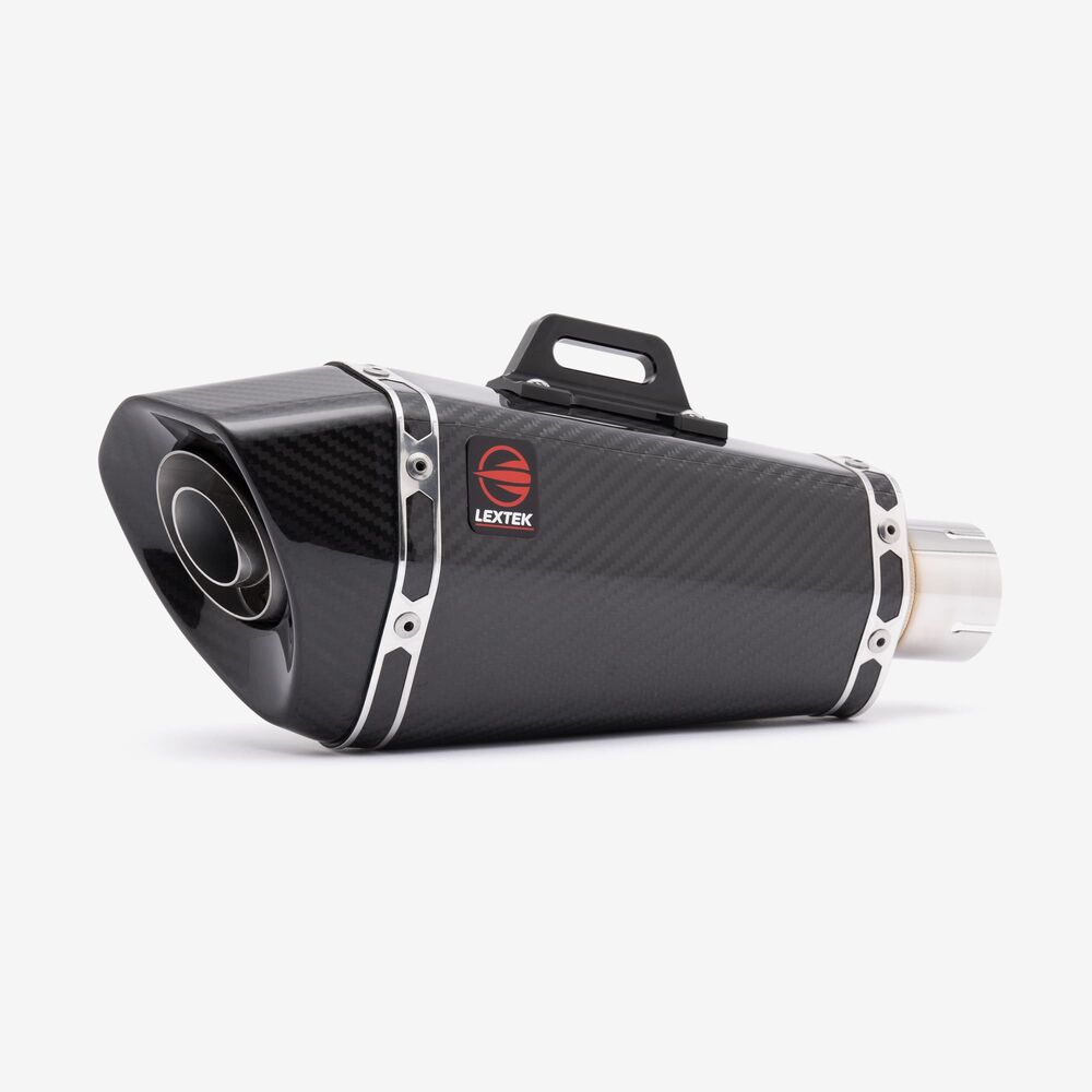 Lextek Carbon Fibre XP8C Exhaust Silencer 210mm 51mm - Image 5