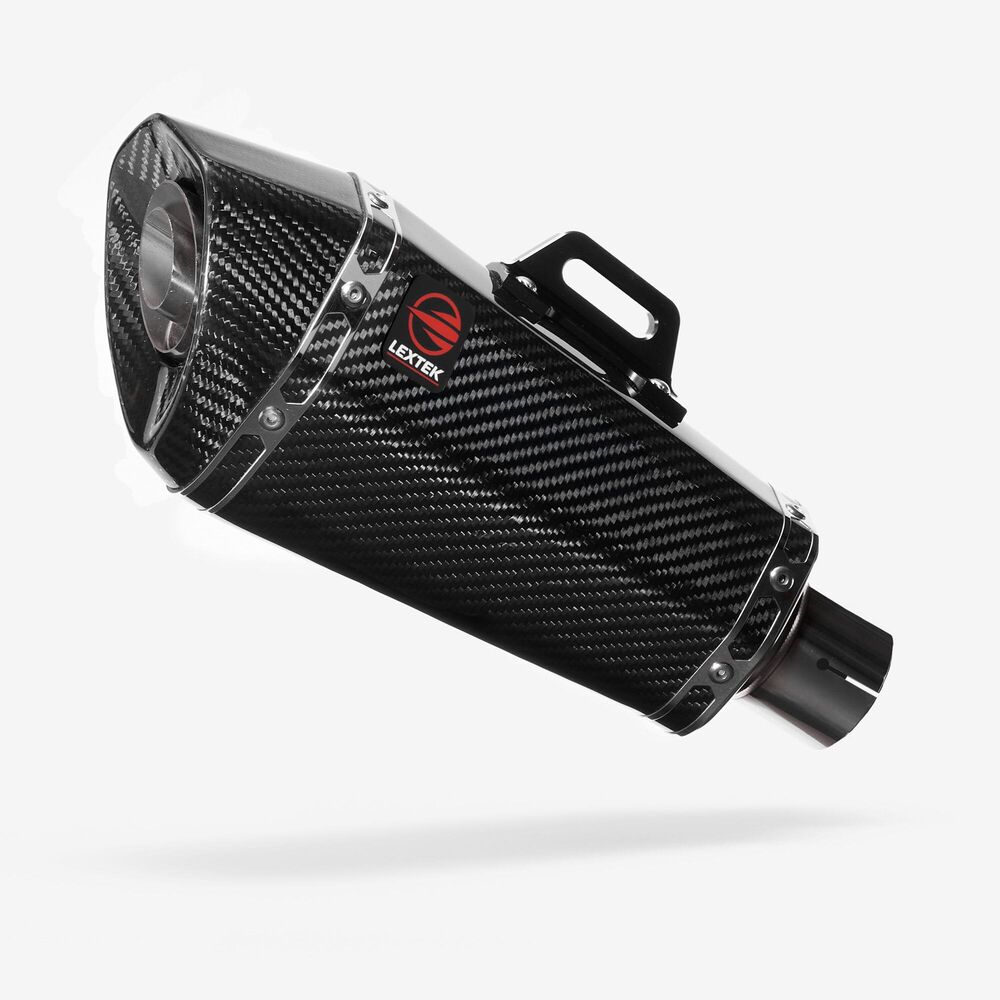 Lextek Carbon Fibre XP8C Exhaust Silencer 210mm 51mm